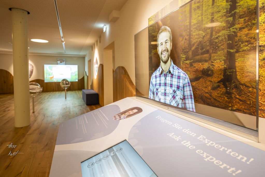 Haus der Wildnis, Ausstellungsansicht (© Theo Kust)